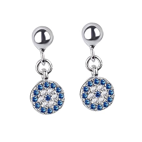 Healvian 1Paar Blaue Teufelsaugen Ohrringe Kreative Ohrschmuck Dangler Für Frauen Ohrdekore Stilvolle Ohrstecker Mit Einzigartigem Design Festival Schmuck von Healvian