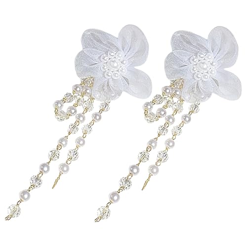 Healvian 1Paar Dangle Ohrringe Mit Bling Perlen Quasten Statement Ohrringe Für Frauen Für Modischer Schmuck Healvian 1Paar Dangle Ohrringe Mit Bling Perlen Quasten Statement Ohrringe Für Frauen Für Modischer Schmuck von Healvian