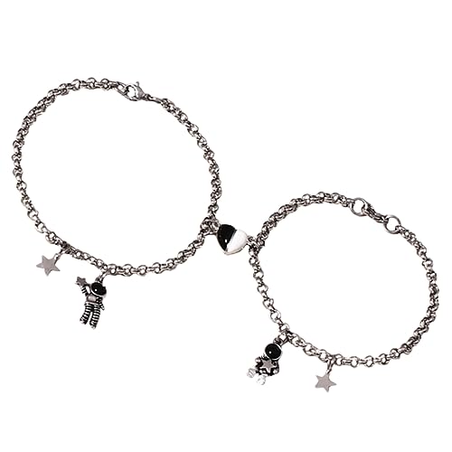 Healvian 1Paar Einstellbare Armbänder Für Astronauten Armbänder Im Passende Schmuckstücke Geschenkidee Healvian 1Paar Einstellbare Armbänder Für Astronauten Armbänder Im Passende Schmuckstücke Geschenkidee von Healvian