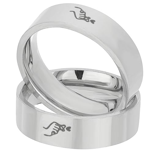 Healvian 1Paar Verlobungsringe für Verstellbare Finger Ringe Liebesringe für Männer Frauen für Hochzeiten Versprechen Healvian 1Paar Verlobungsringe für Verstellbare Finger Ringe Liebesringe für Männer Frauen für Hochzeiten Versprechen von Healvian