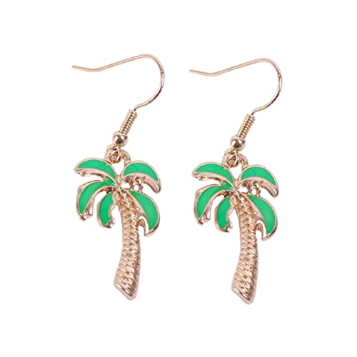 Healvian 1Paar Hawaii Ohrringe Damen Süße Kokosnussbaum Form Ohrhänger Ohrentropfen für Party Alltagsmode Perfektes Healvian 1Paar Hawaii Ohrringe Damen Süße Kokosnussbaum Form Ohrhänger Ohrentropfen für Party Alltagsmode Perfektes von Healvian