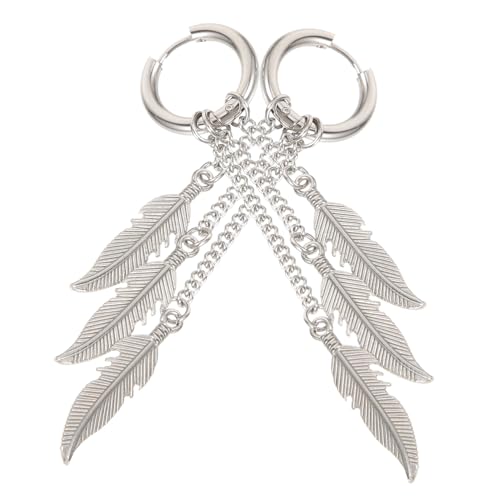 Healvian 1Paar Kühle Ohrringe mit Einzigartigem Federdesign Eleganter Modeschmuck für Frauen für Partys oder Besondere Anlässe Perfektes Healvian 1Paar Kühle Ohrringe mit Einzigartigem Federdesign Eleganter Modeschmuck für Frauen für Partys oder Besondere Anlässe Perfektes von Healvian