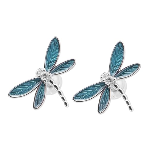 Healvian 1Paar Libellenform Ohrringe Silber für Damen Modischer Ohrschmuck Leicht Angenehm für Partys Geburtstagsfeiern Besondere Anlässe Healvian 1Paar Libellenform Ohrringe Silber für Damen Modischer Ohrschmuck Leicht Angenehm für Partys Geburtstagsfeiern Besondere Anlässe von Healvian