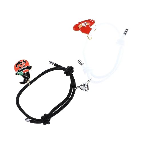 Healvian 1Paar Magnetische Verbindungsarmbänder Armreifen Herz Matching Handkette für Beziehungsarmband Stilvolles für Design Healvian 1Paar Magnetische Verbindungsarmbänder Armreifen Herz Matching Handkette für Beziehungsarmband Stilvolles für Design von Healvian