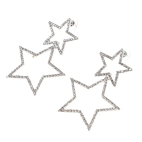 Healvian 1Paar Ohrringe mit Schlichte Damen Ohrhänger Glitzernde Schmuckstücke für Besondere Anlässe Alltagsmode Healvian 1Paar Ohrringe mit Schlichte Damen Ohrhänger Glitzernde Schmuckstücke für Besondere Anlässe Alltagsmode von Healvian