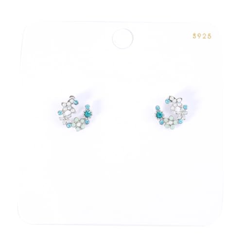 Healvian 1Paar Ohrstecker Einfache Ohrringe mit Blumenkranz Design Leicht Tragbar für Partys Schmuck für Frauen Perfektes Healvian 1Paar Ohrstecker Einfache Ohrringe mit Blumenkranz Design Leicht Tragbar für Partys Schmuck für Frauen Perfektes von Healvian