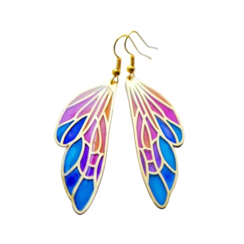 Healvian 1Paar Retro Libellen Ohrringe Farbige Glitzer Ohrhänger Für Modischer Ohrschmuck Im Design Trendige Ohrringe Für Besondere Anlässe Goldfarben Healvian 1Paar Retro Libellen Ohrringe Farbige Glitzer Ohrhänger Für Modischer Ohrschmuck Im Design Trendige Ohrringe Für Besondere Anlässe Goldfarben von Healvian