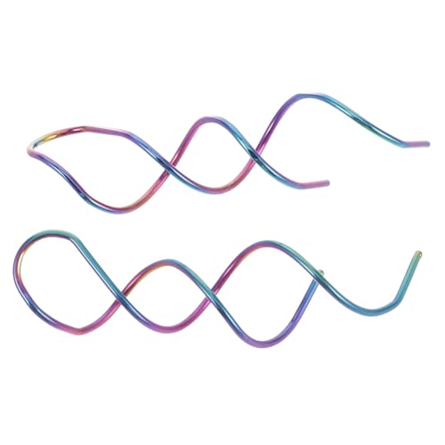 Healvian 1Paar Spiralohrringe Dna Spiral Creolen Lustige Gedrehte Ohrhänger Mit Linearer Drehung Für Frauen Für Partys Besondere Anlässe Healvian 1Paar Spiralohrringe Dna Spiral Creolen Lustige Gedrehte Ohrhänger Mit Linearer Drehung Für Frauen Für Partys Besondere Anlässe von Healvian