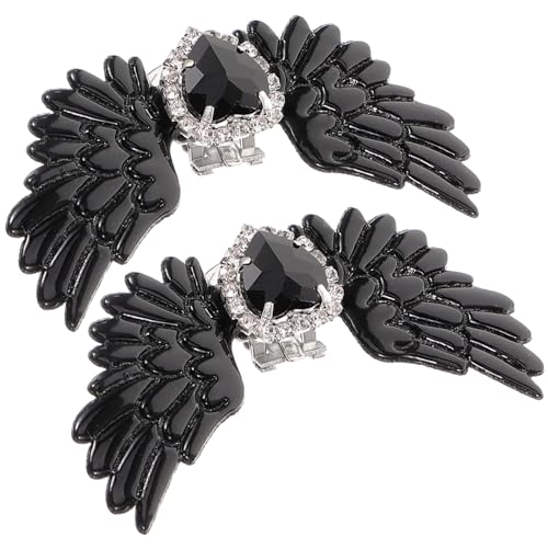 Healvian 1Paar Wings Schuhclips Mit Strasssteinen Dekorative Schuhschnallen Für Damen Für Stiefel Einzigartiges Design Langlebige Materialien Healvian 1Paar Wings Schuhclips Mit Strasssteinen Dekorative Schuhschnallen Für Damen Für Stiefel Einzigartiges Design Langlebige Materialien von Healvian