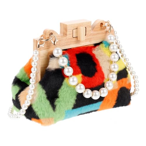 Healvian 1Pc Plüsch Tasche Messenger Bag Handtasche Cartoon Süße Umhängetasche Mädchen Umhängetasche Lady Furry Geldbörse Fuzzy Umhängetasche Holz Grün Healvian 1Pc Plüsch Tasche Messenger Bag Handtasche Cartoon Süße Umhängetasche Mädchen Umhängetasche Lady Furry Geldbörse Fuzzy Umhängetasche Holz Grün von Healvian