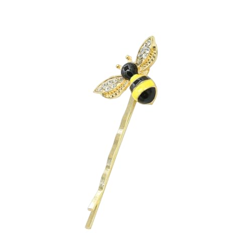 Healvian 1stück Bunte Kleine Bienen-haarspange Für Damen Und Mädchen Niedlicher Haarclip Mit Gutem Für Verschiedene Frisuren Und Anlässe von Healvian