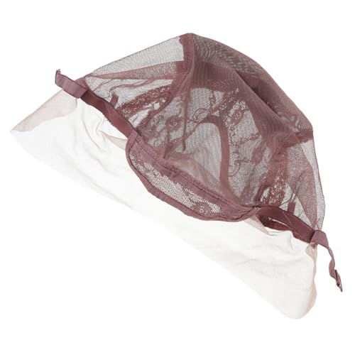 Healvian Braune Perücke Für Damen Mit Verstellbarem Riemen Elastisches Haarnetz Aus Spitze Für Perückenherstellung Geeignet Als Cosplay-zubehör von Healvian