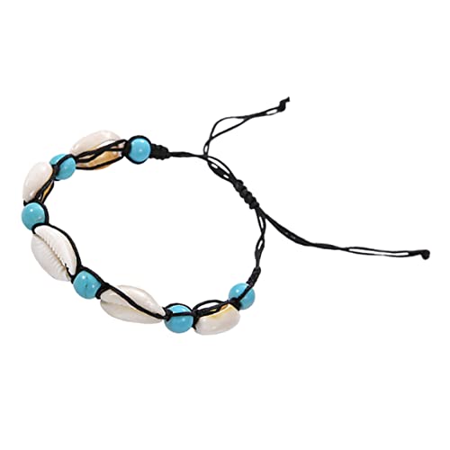 Healvian Böhmisches Fußkettchen Mit Muschel Anhänger Modisches Fußkettchen Für Frauen Kreative Strand Fußkette Ethno Stil Fußschmuck Für Sommer Und Freizeitlooks von Healvian