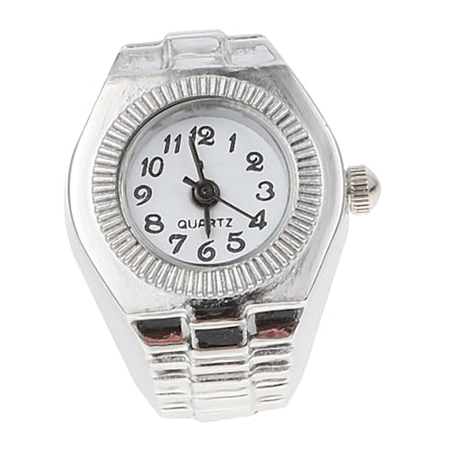Healvian 1Stück Finger Ring Uhr für Damen Quarz Ziffernfingeruhr mit Elegantem Design für Freizeit Partys Dates Hochwertige Verarbeitung Stilvolle Healvian 1Stück Finger Ring Uhr für Damen Quarz Ziffernfingeruhr mit Elegantem Design für Freizeit Partys Dates Hochwertige Verarbeitung Stilvolle von Healvian