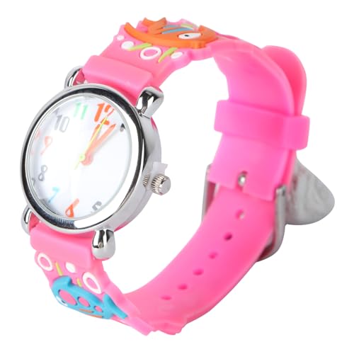 Healvian Junge Mädchen Armbanduhr Quarzuhr Mit Fisch Design Leichte Handgelenksdekoration Für Jungen Mädchen Ab Jahre Entzückende Modeuhr von Healvian