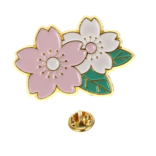 Healvian Kawaii Kirschblütenbrosche Aus Legierung Modische Anstecknadel Für Hochzeiten Partys Und Tägliches Tragen Vielseitige Dekoration Für Kleidung Hüte Und Taschen von Healvian