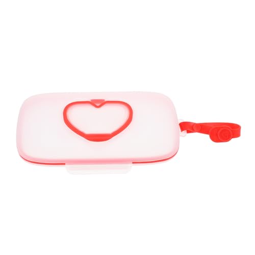 Healvian Tragbare Feuchttücherbox für Babys Leicht Langlebig mit Praktischer Aufhängung für Kinderwagen für Unterwegs Travel Friendly Kompakte Aufbewahrung von Healvian