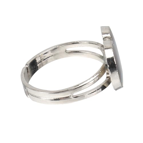 Healvian 1Stück Zarter Regenbogenring Kreativer Fingerring mit Temperaturveränderndem Design Herzförmiger Schmuck für Damen Herren Perfektes Healvian 1Stück Zarter Regenbogenring Kreativer Fingerring mit Temperaturveränderndem Design Herzförmiger Schmuck für Damen Herren Perfektes von Healvian