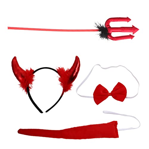 Healvian 1satz Chic Halloween -haarreif Set Für Cosplay Und Partys Teiliges Kostümzubehör Mit Hörnern Hochwertigem Material Für Spaß Und Festliche Anlässe Healvian 1satz Chic Halloween -haarreif Set Für Cosplay Und Partys Teiliges Kostümzubehör Mit Hörnern Hochwertigem Material Für Spaß Und Festliche Anlässe von Healvian