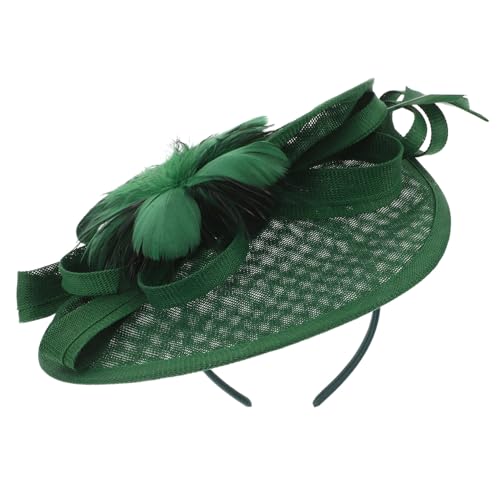 Healvian 1satz Eleganter Fascinator Mit Federn Haarband Für Damen Für Hochzeiten Tea Parties Und Festliche Anlässe Leicht Und Bequem Verleiht Jedem Outfit Einen Hauch Von Eleganz von Healvian