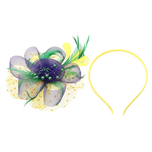 Healvian Fascinator Für Damen Tea-party-hüte Fascinator-stirnband Haarschmuck Für Abschlussball Klassischer Teehut Für Hochzeit Cocktail Teeparty von Healvian