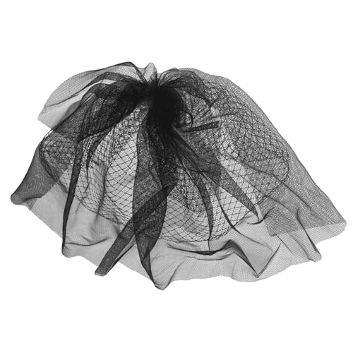Healvian Weiblicher Party-kopfschmuck Hochzeitsornament Clip Brautschleier Kurzer Schleier Für Hochzeitskleid-zubehör von Healvian