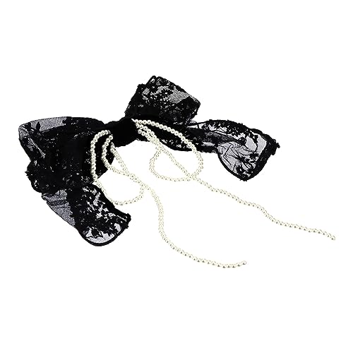 Healvian Haarspange Mit Spitzenschleife Stilvolle Party-haardekoration Modisches Haar-accessoire Für Frauen Und Mädchen von Healvian