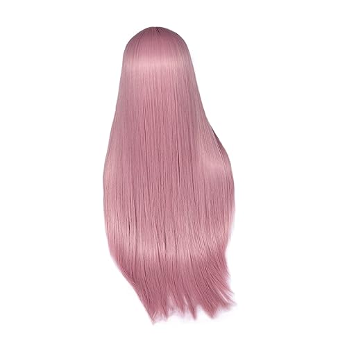 Healvian 1stück Pastell Perücke Für Frauen Lange Gerade Synthetische Haarsträhne Atmungsaktives Design Hitzebeständig Und Vielseitig Stylbar Für Cosplay Und Tägliches Tragen von Healvian