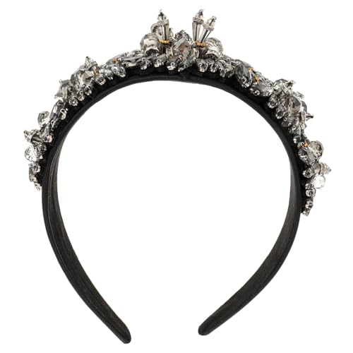 Healvian 1stück Barockstil Haarband Für Mädchen Hautfreundliches Haaraccessoire Mit Funkelnden Kristallen Für Täglichen Gebrauch Und Besondere Anlässe von Healvian