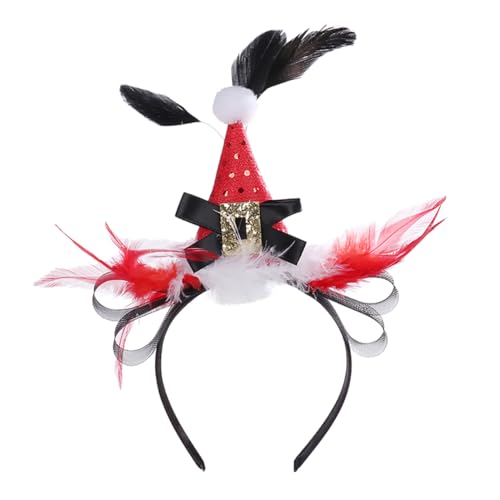 Healvian 1stück Festlicher Haarreif Mit Bunten Fuzzy-bällen Für Weihnachtsfeiern Und Cosplay Weiche Und Strapazierfähige Materialien Für Erwachsene von Healvian