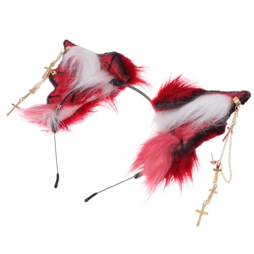 Healvian 1stück Halloween Fledermaus Haarreif Plüsch Kopfschmuck Für Kostümparty Einzigartiger Ohrenschmuck Für Festivals Und Cosplay Deko von Healvian