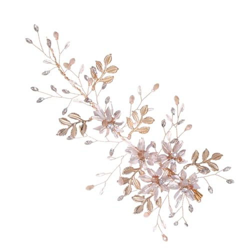 Healvian 1stück Handgefertigte Metall Haarklammer Mit Strasssteinen Braut Haaraccessoires Für Frauen Elegantes Haarschmuck Für Hochzeiten Und Besondere Anlässe Vielseitig Einsetzbar von Healvian