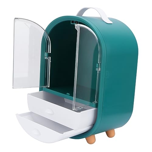 Healvian 1stück Kosmetik Aufbewahrungsbox Mit Schublade Praktischer Organizer Für Make-up Zubehör Und Kleinigkeiten Staubgeschützt Und Robust Für Schlafzimmer Und Badezimmer von Healvian