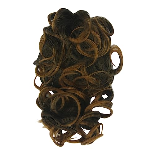 Healvian 1stück Lockige Synthetische Haarperücke Mit Klammer Und Haargummi Pferdeschwanz-haarverlängerung Für Frauen Und Mädchen Farbe Bequem Und Einfach Zu Befestigen Healvian 1stück Lockige Synthetische Haarperücke Mit Klammer Und Haargummi Pferdeschwanz-haarverlängerung Für Frauen Und Mädchen Farbe Bequem Und Einfach Zu Befestigen von Healvian