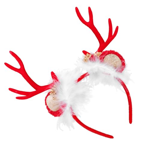 Healvian 1stück Weihnachts- -haarreif Für Mädchen Kreative Haarschmuck-dekoration Für Festlichkeiten Und Partys Weichem Material Für Weihnachten Und Kostümpartys von Healvian