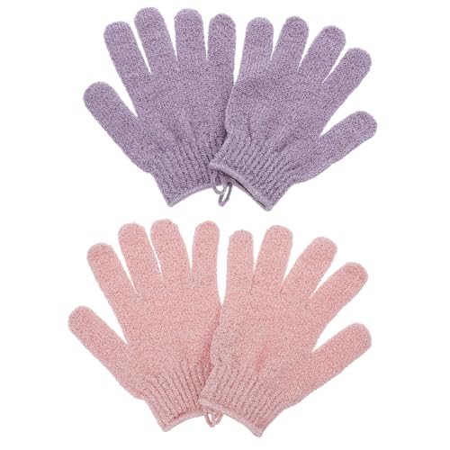 Healvian 2 Paar Badehandschuhe Badetücher Tiefenpeeling-handschuh Körperpeeling-handschuh Handschuh-körperwäscher Abgestorbene Haut Entfernen Peeling-handschuhe Peelingbad Polyester Healvian 2 Paar Badehandschuhe Badetücher Tiefenpeeling-handschuh Körperpeeling-handschuh Handschuh-körperwäscher Abgestorbene Haut Entfernen Peeling-handschuhe Peelingbad Polyester von Healvian