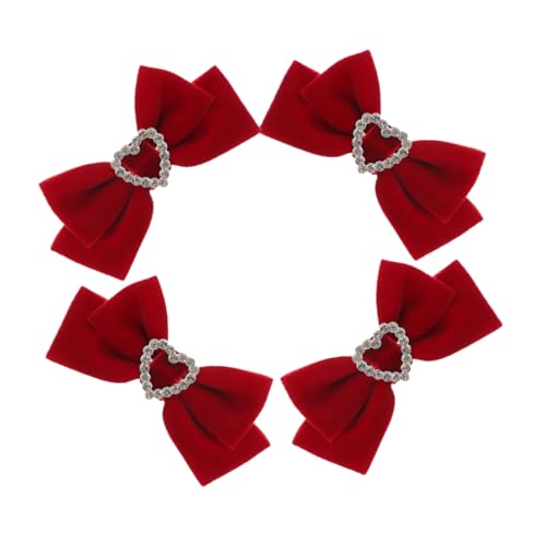 Healvian 2paare Schleifenspange Für Mädchen Große Haarspangen Mit Schleife Haarspangen Für Kleine Mädchen Dekorative Mit Schleife Haarschleifen Für Haaraccessoires Für von Healvian