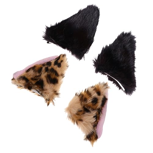 Healvian 2 Paar Katzenohren Haarnadel Alligator Ohrclips Für Haare Tier Fuchsohr Haarspange Mädchen Haarschmuck Haarspangen Cosplay Haarschmuck Haarspangen Frauen Haarnadeln Flanell Healvian 2 Paar Katzenohren Haarnadel Alligator Ohrclips Für Haare Tier Fuchsohr Haarspange Mädchen Haarschmuck Haarspangen Cosplay Haarschmuck Haarspangen Frauen Haarnadeln Flanell von Healvian