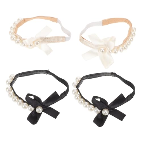 Healvian 2 Paare Abnehmbare Elastische High Heel Haltebänder mit Künstlichen Perlen Rutschfest Belüftet Stabilisierend für Damen und Mädchen Schützt vor Losem Schuh Angenehm für Sommer und von Healvian