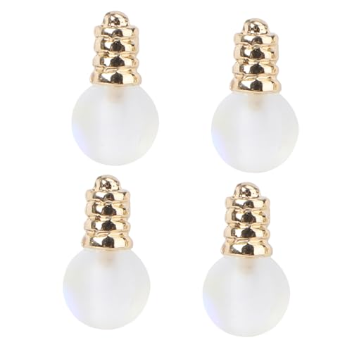 Healvian 2 Paare Erte Glühbirnen Ohrringe Für Ohranhänger Baumelnder Ohrschmuck Mattierte Glühbirnen-ohrringe Party-ohrschmuck Stylischer Weiblicher Earbob Ohrhänger Acryl von Healvian