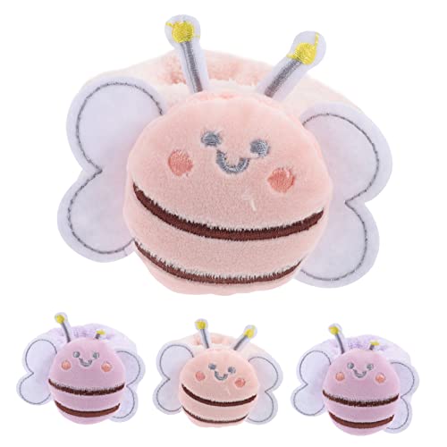 Healvian 2 Paare Flauschige Flanell Wasch armbänder für Gesicht Saugfähig und Hautfreundlich Waschbare Spa Handgelenksbänder für Mädchen Leichte und Langlebige Gesichtswäsche Wrist Wraps von Healvian