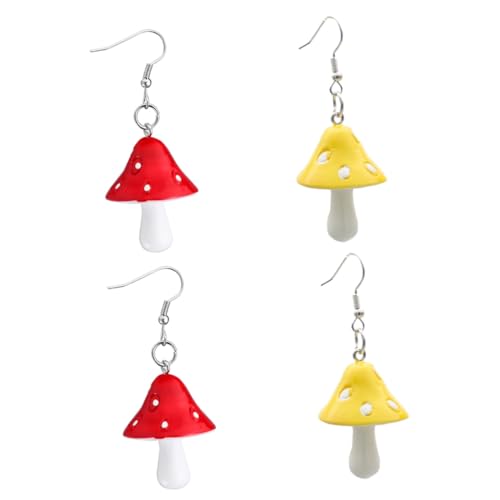 Healvian 2 Paare Kreative Ohrhänger für Frauen Verspielte Dangle Ohrringe Pastellfarben Einzigartige Ohrringe für Partys Inspirierte Mode Schmuckstücke Healvian 2 Paare Kreative Ohrhänger für Frauen Verspielte Dangle Ohrringe Pastellfarben Einzigartige Ohrringe für Partys Inspirierte Mode Schmuckstücke von Healvian