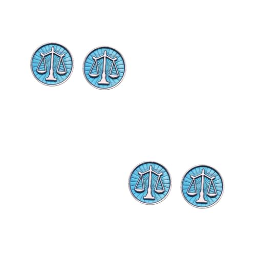 Healvian 2 Paare Manschettenknöpfe Herren Kreative Design Cufflinks Elegantes Accessoire für Anzug Hemd Langlebig Perfektes für Besondere Anlässe von Healvian