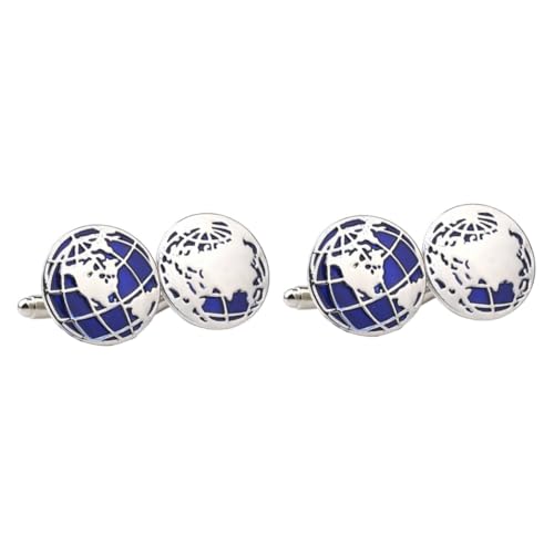 Healvian 2 Paare Manschettenknöpfe Smokingstollen Hochzeit Männer Manschettlink Manschettenlinks Hemdärmelknopf Manschette Links Business Wedding Zinklegierung Blau Healvian 2 Paare Manschettenknöpfe Smokingstollen Hochzeit Männer Manschettlink Manschettenlinks Hemdärmelknopf Manschette Links Business Wedding Zinklegierung Blau von Healvian