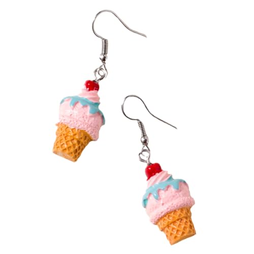 Healvian 2 Paare Ohrringe Dangle Ohrringe Eistüte fallen baumeln Spaß Ohrtropfen mit Eiscreme-Anhänger Ohrtropfen in Eisform kreatives lustiger Ohrhänger Ohrzubehör Harz Healvian 2 Paare Ohrringe Dangle Ohrringe Eistüte fallen baumeln Spaß Ohrtropfen mit Eiscreme-Anhänger Ohrtropfen in Eisform kreatives lustiger Ohrhänger Ohrzubehör Harz von Healvian