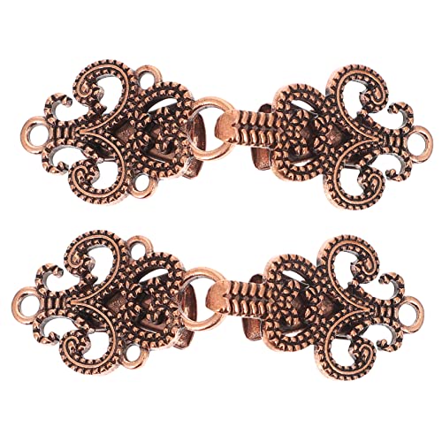 Healvian 2 Paare Retro Cape Cloak Clip für Frauen Vintage Cardigan Verschlüsse für Schals und Mäntel für Formelle und Lässige Anlässe von Healvian