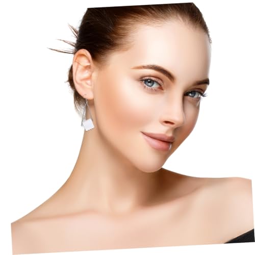 Healvian 2 Paare Teilige Rollpapier Tropfen Ohrringe Damen Leichter Kreativer Modeschmuck Langlebiges Legierungsmaterial Einzigartiges Design für Alltag und Party von Healvian