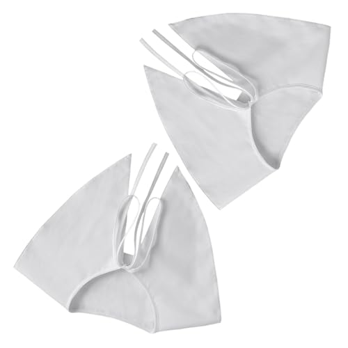 Healvian 2 STÜCK Damen Fake Collar Weiß Abnehmbarer Krageneinsatz aus Baumwolle Eleganter Palace stil Vielseitiger Herbst Frühling Halsschmuck für Blusen und Pullover von Healvian