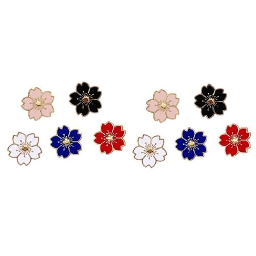 Healvian 2 Sätze Anstecknadeln Im Japanischen Kreative Schicke Broschen Für Kleidung Taschen Hüte Schals Für Freundinnen 5 Stück * 2 von Healvian