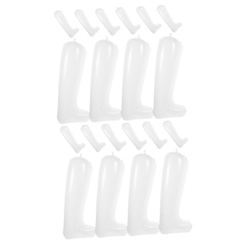 Healvian 2 Sätze Aufblasbare Stiefelstütze Männer Schuhspanner Boot-rack-organizer Hohe Stiefel Klein Stiefeleinsätze, Um Die Form Zu Behalten Bootbaum Pvc 5 Paare * 2 von Healvian
